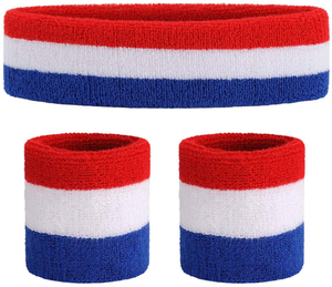 Athlétique Sports de plein air Bandeau Wristband Set pour Absorbant Sweat