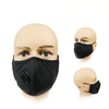 Masque en coton noir réutilisable de nouveauté avec filtre à charbon