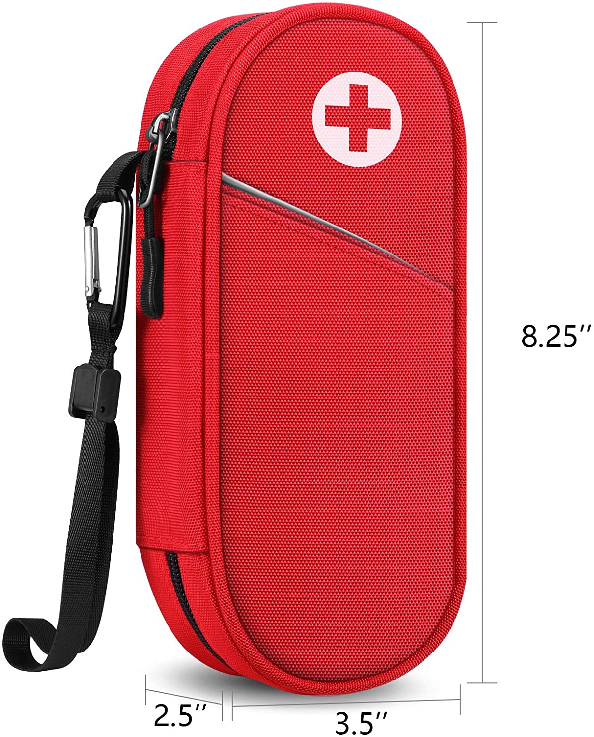 Sac de premiers soins vide pour organisateur de médicaments d&#39;urgence de voyage étanche