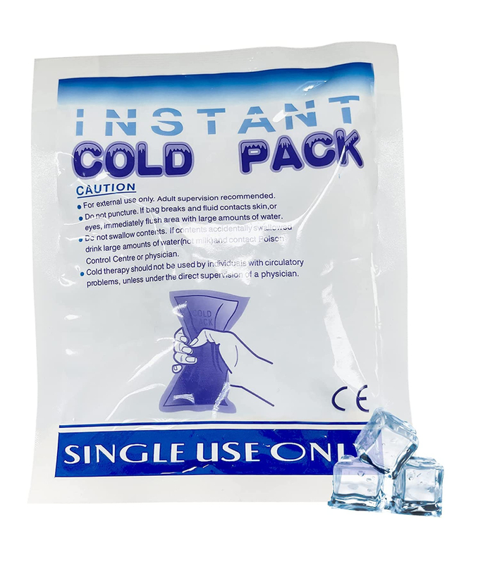 Portable First Aid Compress Instant Cold Pack pour le soulagement de la douleur