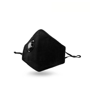Masque en coton noir réutilisable de nouveauté avec filtre à charbon