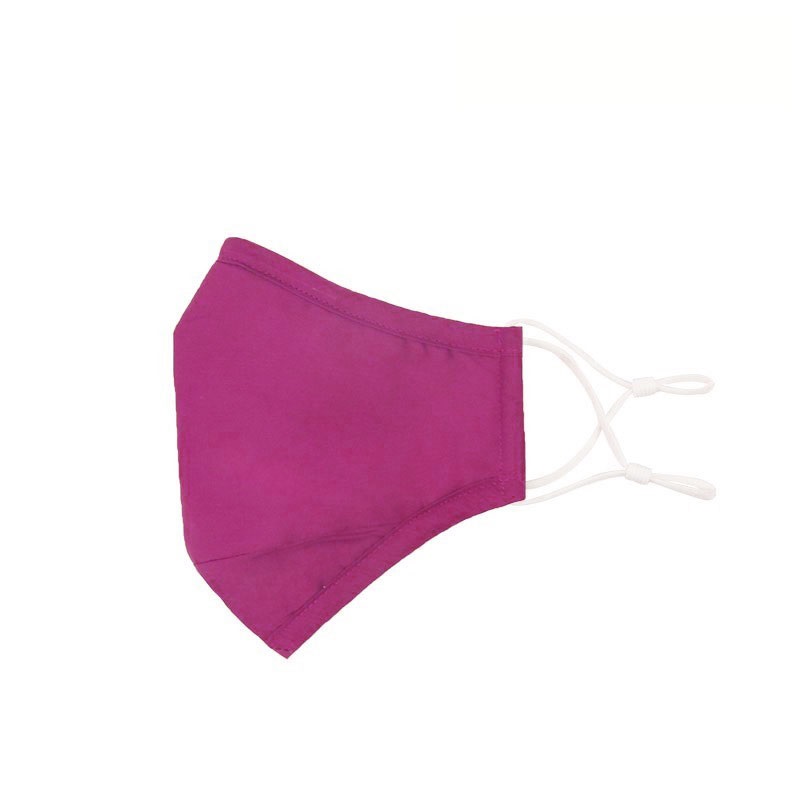 Masque de coton de visage anti-poussière personnalisé avec filtre optionnel