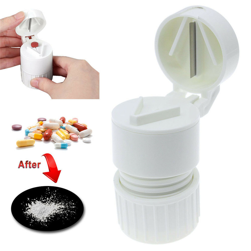 Mini broyeur de comprimés de médicaments sûr et portable