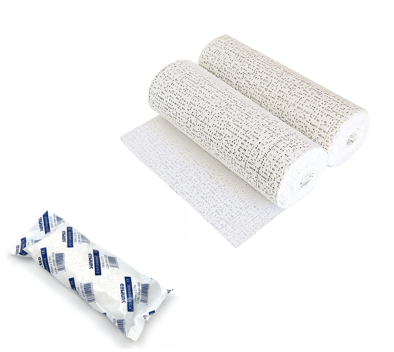 Bandages de sport en gypse séchés médicaux en crêpe élastique