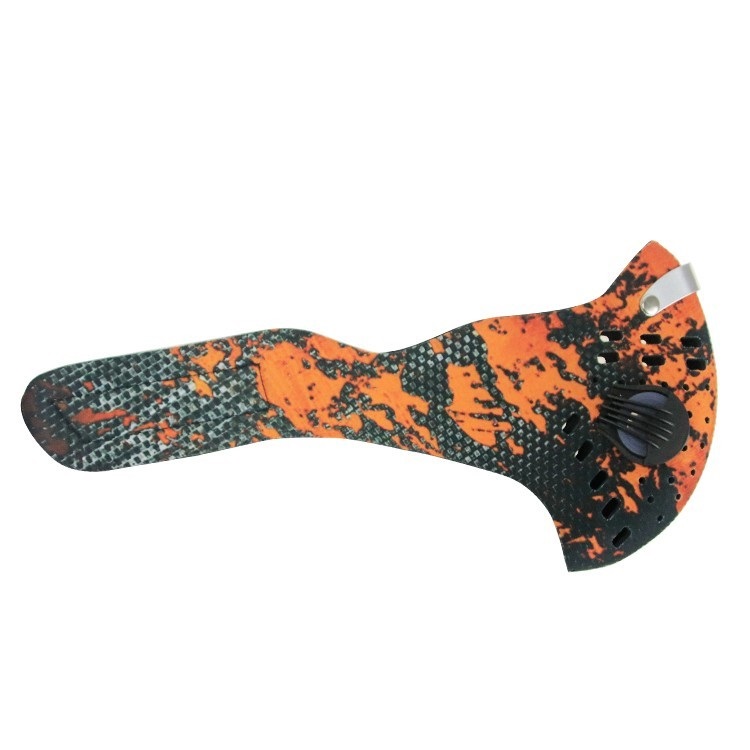 Masque de respiration face à coupe-vent lavable pour motocycle