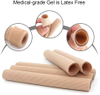 Tube de coussin d'orteil en gel souple de vente chaude pour ampoules