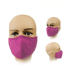 Masque de coton de visage anti-poussière personnalisé avec filtre optionnel